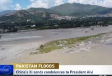 Chinese President Xi Sends Condolences Over Floods in Pakistan