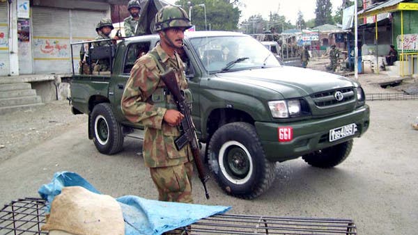 Nine Pakistani soldiers killed in suicide bombing targeting military convoy