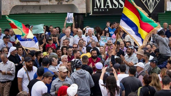 Hundreds rally in Syria’s Sweida, marking biggest protest in weeks