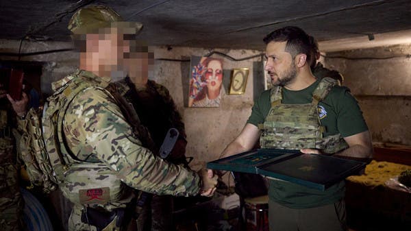 Zelenskyy visits troops near Bakhmut in eastern Ukraine