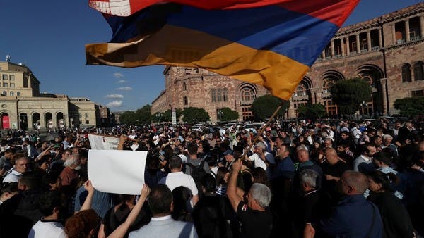 Protesters in Armenia’s Yerevan call on PM to resign over Karabakh crisis