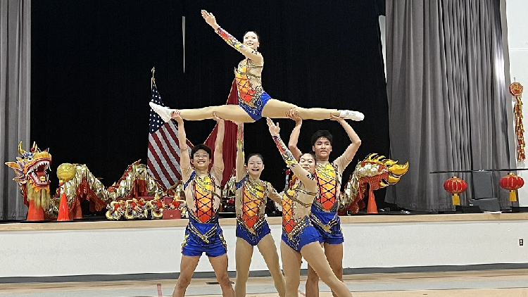 Chinese high school art troupe visits U.S. on cultural exchange