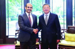 Al-Kaabi meets director of China's national energy administration