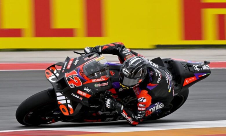 Aprilia's Vinales reigns supreme to win eventful Grand Prix of the Americas