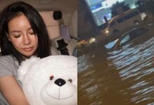 Billionaire heiress Kim Lim recounts being stuck in a car for 8 hours during the Dubai floods