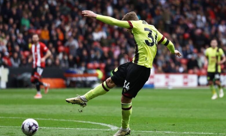 Burnley raise survival hopes with 4-1 win at bottom side Sheffield United