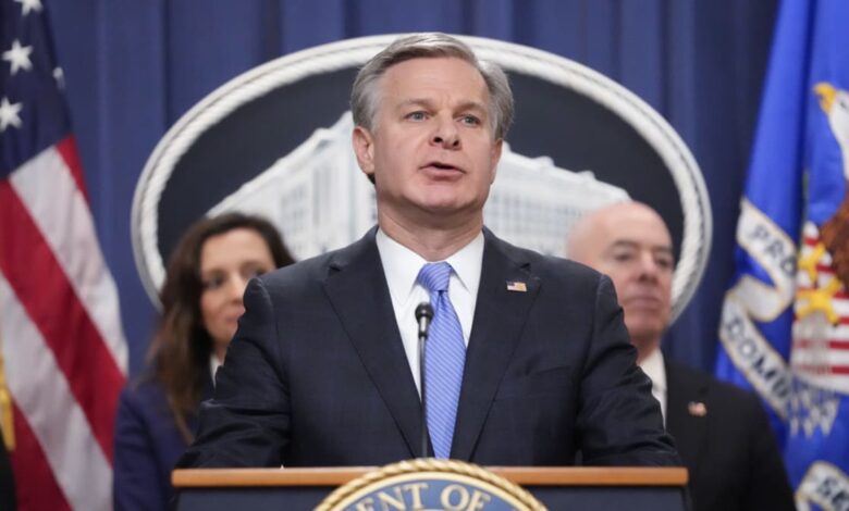 FBI chief warns on TikTok as Senate set to back ban