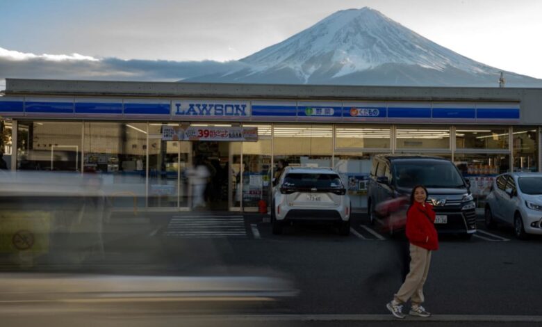 Japan town to block Mount Fuji view from troublesome tourists