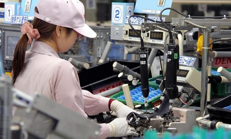 Japan’s February factory output falls 0.1% m/m, Global Enterprise