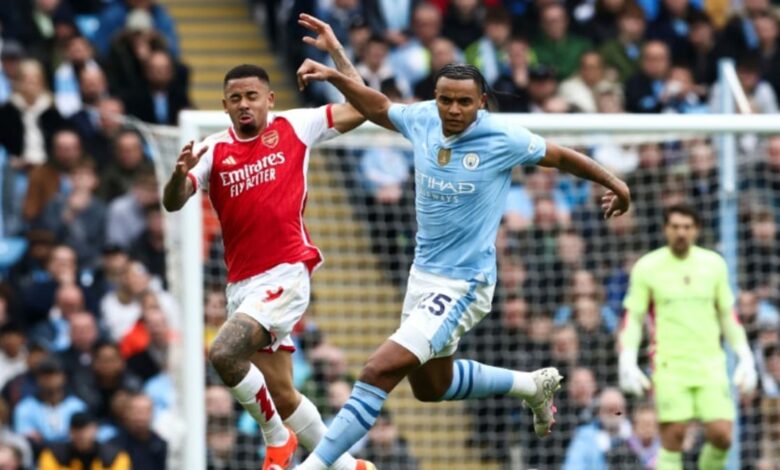 Man City's Akanji queries lack of yellow cards in Arsenal clash