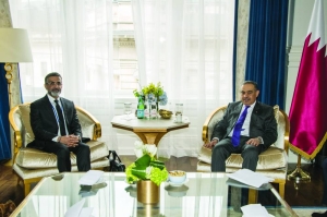 Minister of Finance meets chairman of Arab Monetary Fund