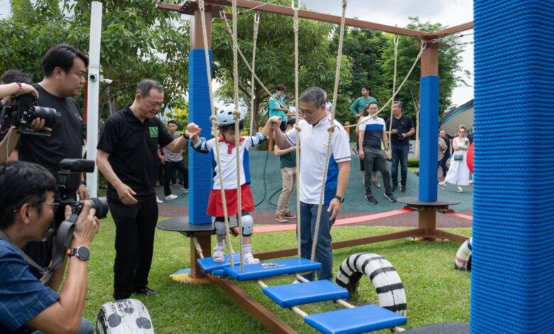 PCF Sparkletots at Joo Chiat launches outdoor learning programme with obstacle course, animal care