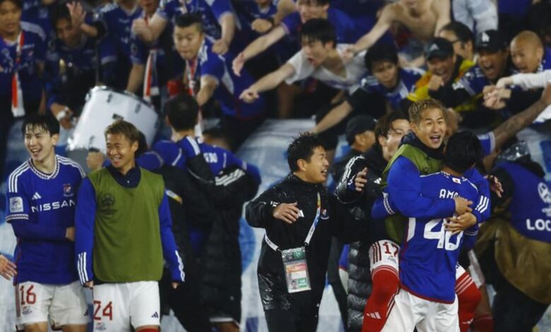 Popp the hero as 10-man Marinos advance to Asian Champions League final