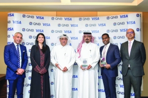 QNB Group wins ‘Fastest Growing Credit Card Portfolio in Qatar’ accolade from Visa