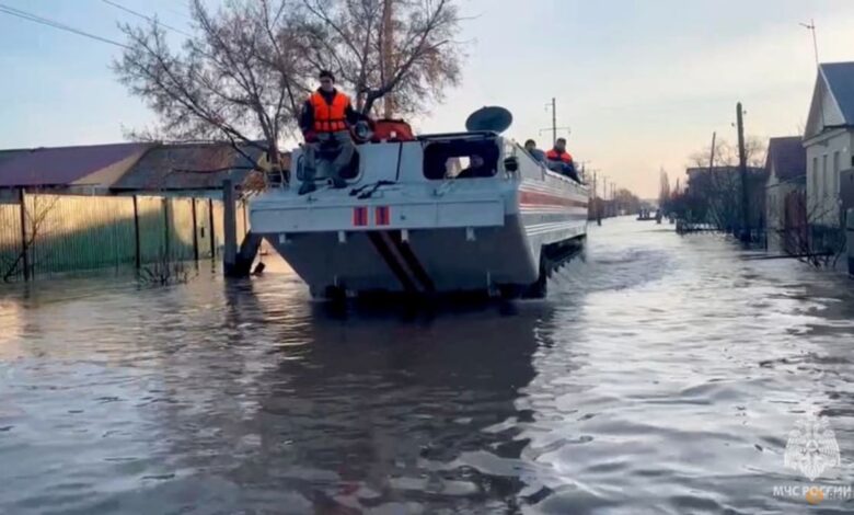 Russia evacuates almost 4,500 people after dam burst