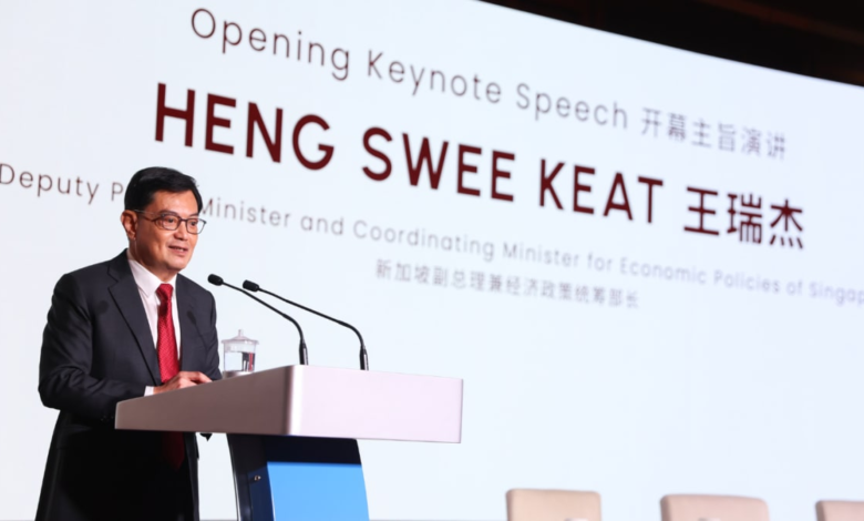 Singapore DPM Heng Swee Keat to meet senior Chinese leaders