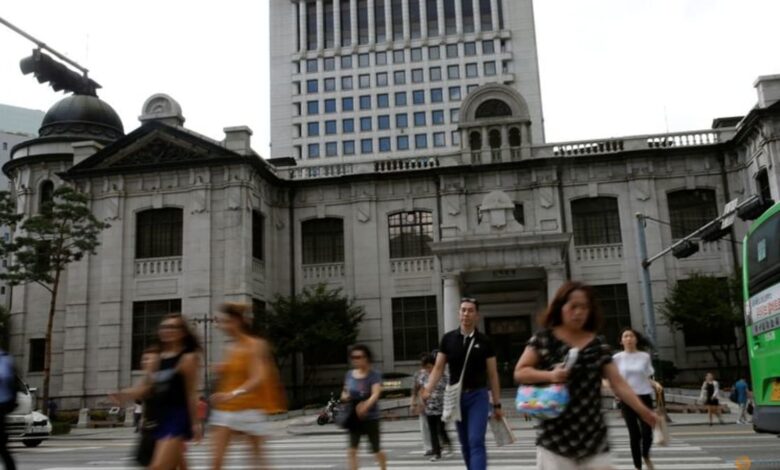 South Korea central bank keeps rates steady, as expected