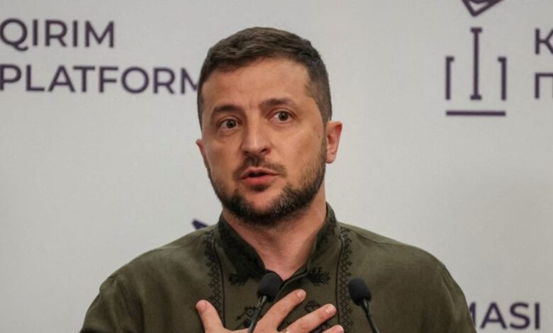 Zelensky says Russia targeted gas facilities that secure EU supply