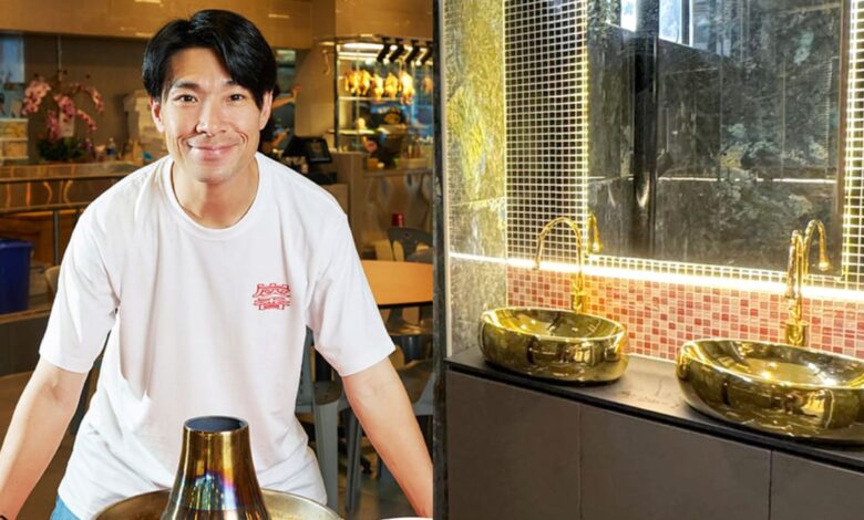 Ben Yeo splurges S$80,000 on posh toilets for his new kopitiam