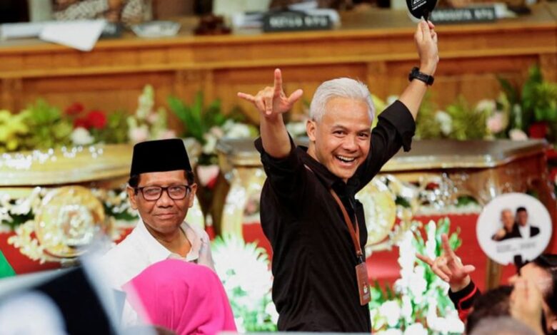 Former Indonesian presidential candidate Ganjar says will not join incoming Prabowo administration