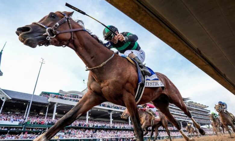 Horse racing-Derby winner Mystik Dan expected to run in Preakness Stakes