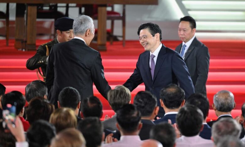 In pictures: Swearing-in of Singapore's fourth Prime Minister Lawrence Wong