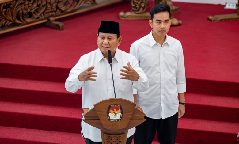 Indonesia’s Prabowo mulls bigger Cabinet under his presidency, including one ministry overseeing a free lunch initiative