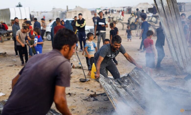 Israel investigating cause of blaze that followed Rafah air strike