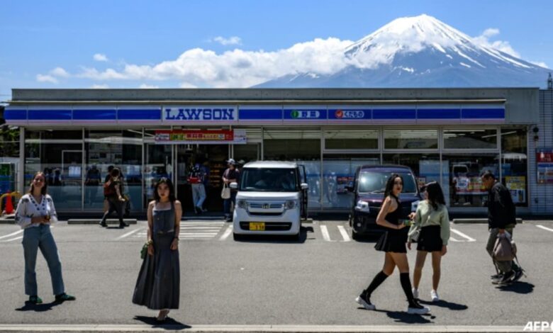 Japan's Mount Fuji barrier delayed