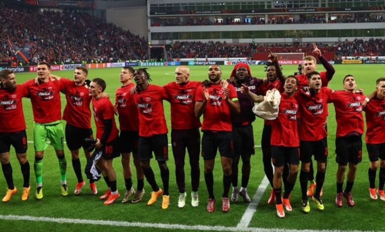 Leverkusen reach Europa League final with comeback draw against Roma