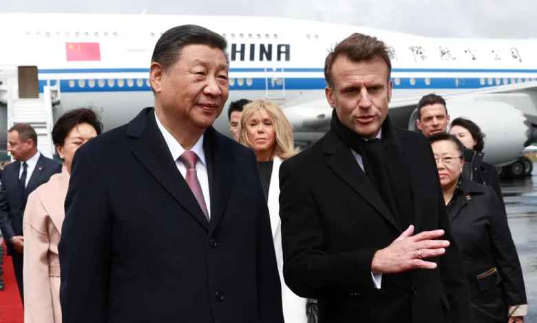 Macron seeks to charm China’s Xi into trade concessions in Pyrenees jaunt