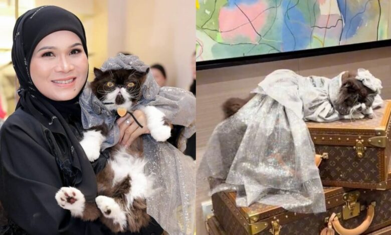 Malaysian businesswoman celebrates her cat’s birthday at Louis Vuitton store