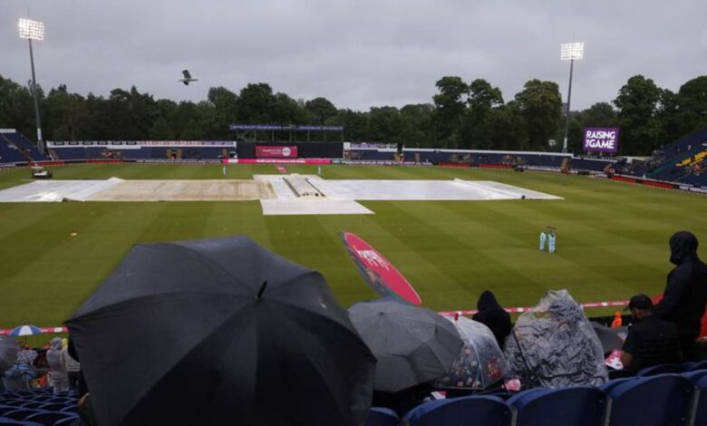 Rain wipes out England v Pakistan third T20 international