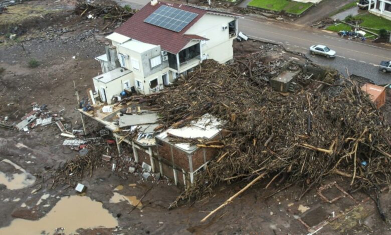 Rescue operations continue in flooded southern Brazil despite new rain