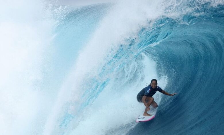 Surfing-Local Fierro wins Tahiti Pro to boost French Olympic medal hopes