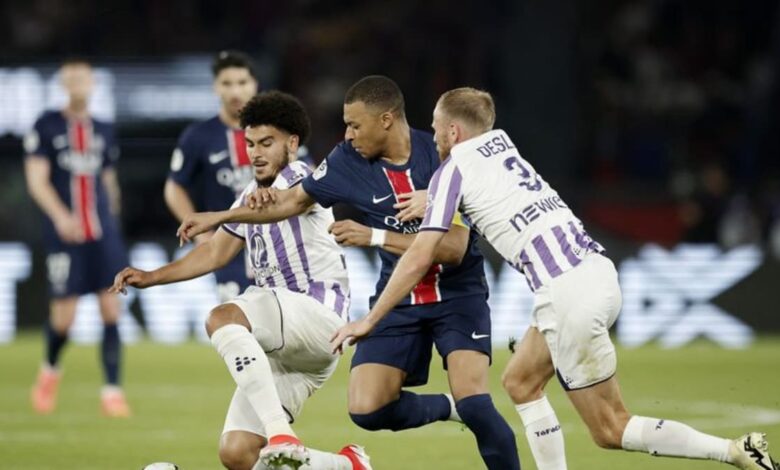 Toulouse spoil PSG league title party with surprise 3-1 win