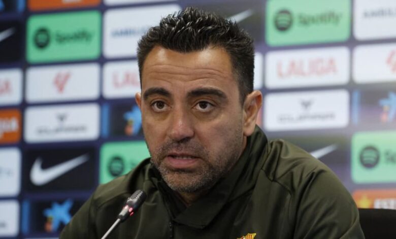 Under-pressure Xavi says he still has Barca's trust