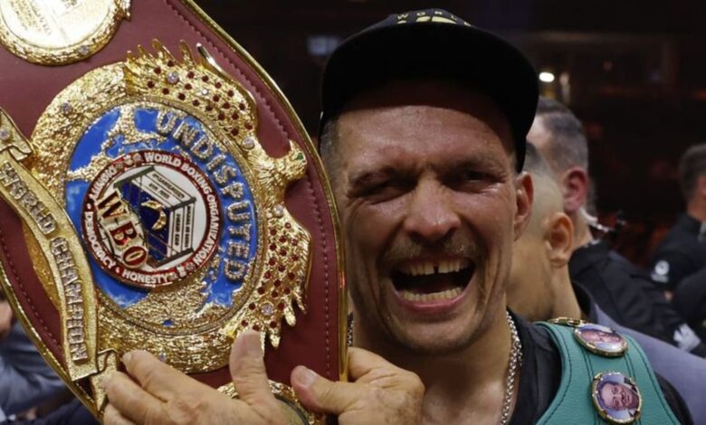 Usyk's reign as undisputed champion may last only two weeks