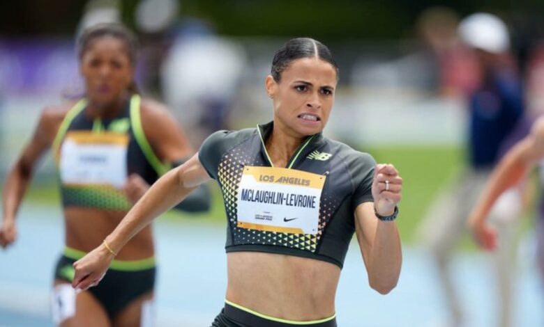 McLaughlin-Levrone sets world lead on return to 400m hurdles