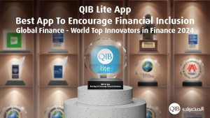 QIB wins 'Best App to Encourage Financial Inclusion' global award