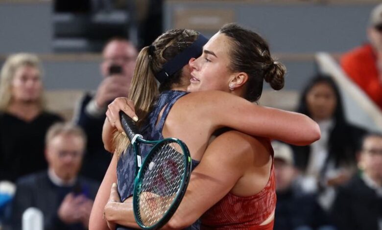 Sabalenka downs best friend Badosa to reach French Open fourth round