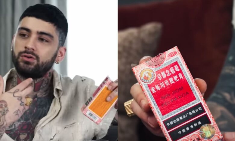 Singer Zayn Malik reveals he brings a bottle of Pei Pa Koa with him everywhere: 'Good for your vocal chords'