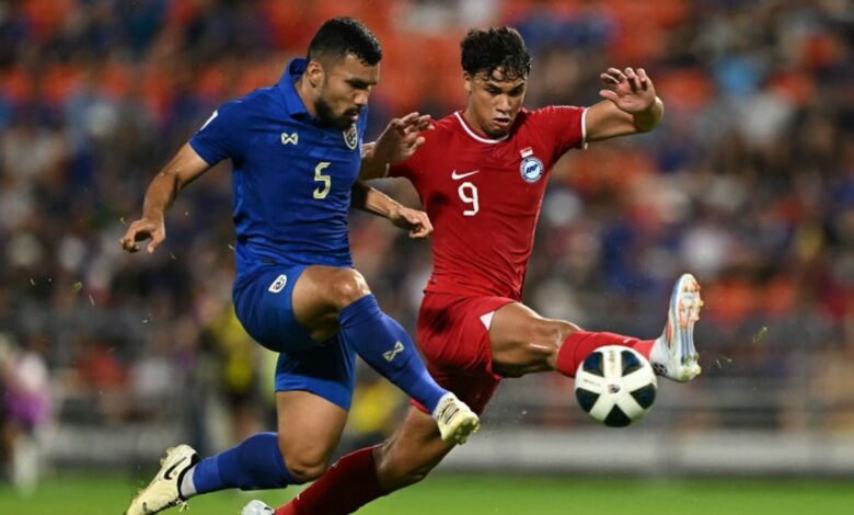 Thailand narrowly miss out on World Cup qualification despite beating Singapore 3-1