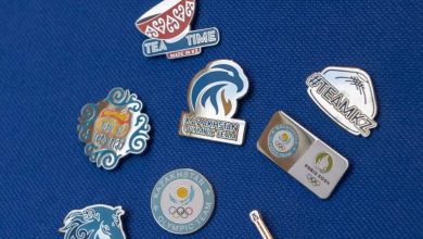 2024 Paris Games: Kazakh Olympic Committee Presents Badges in National Style