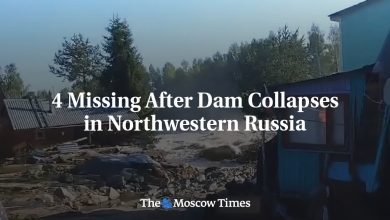 4 Missing After Dam Collapses in Northwestern Russia