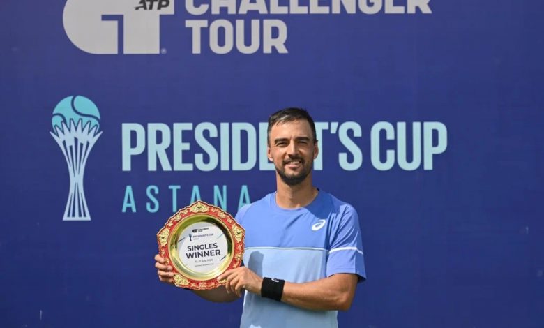 Bulgarian Tennis Player Wins President’s Cup in Astana