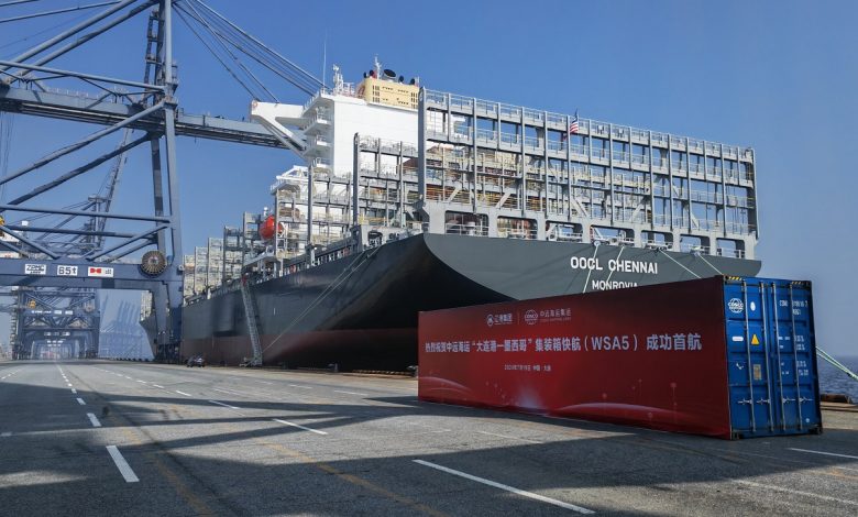 COSCO launches service to Mexico