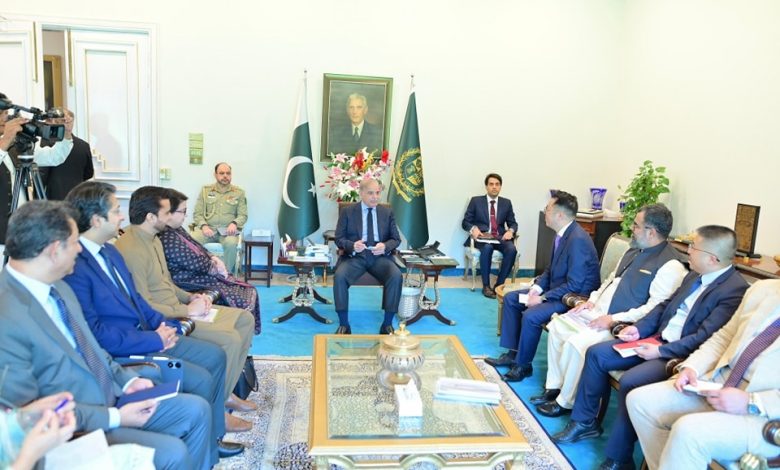 CEO of Huawei Pakistan, Mr. Ethan Sun along with a delegation called on the Prime Minister Muhammad Shehbaz Sharif, today in Islamabad, July 21, 2024 NSN Asia 1