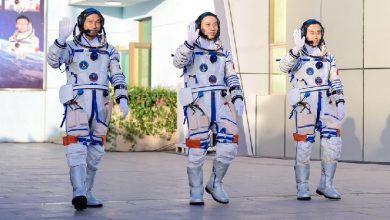China honors Shenzhou-17 mission astronauts with medals