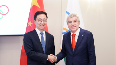 China willing to deepen high-level cooperation with IOC, says VP